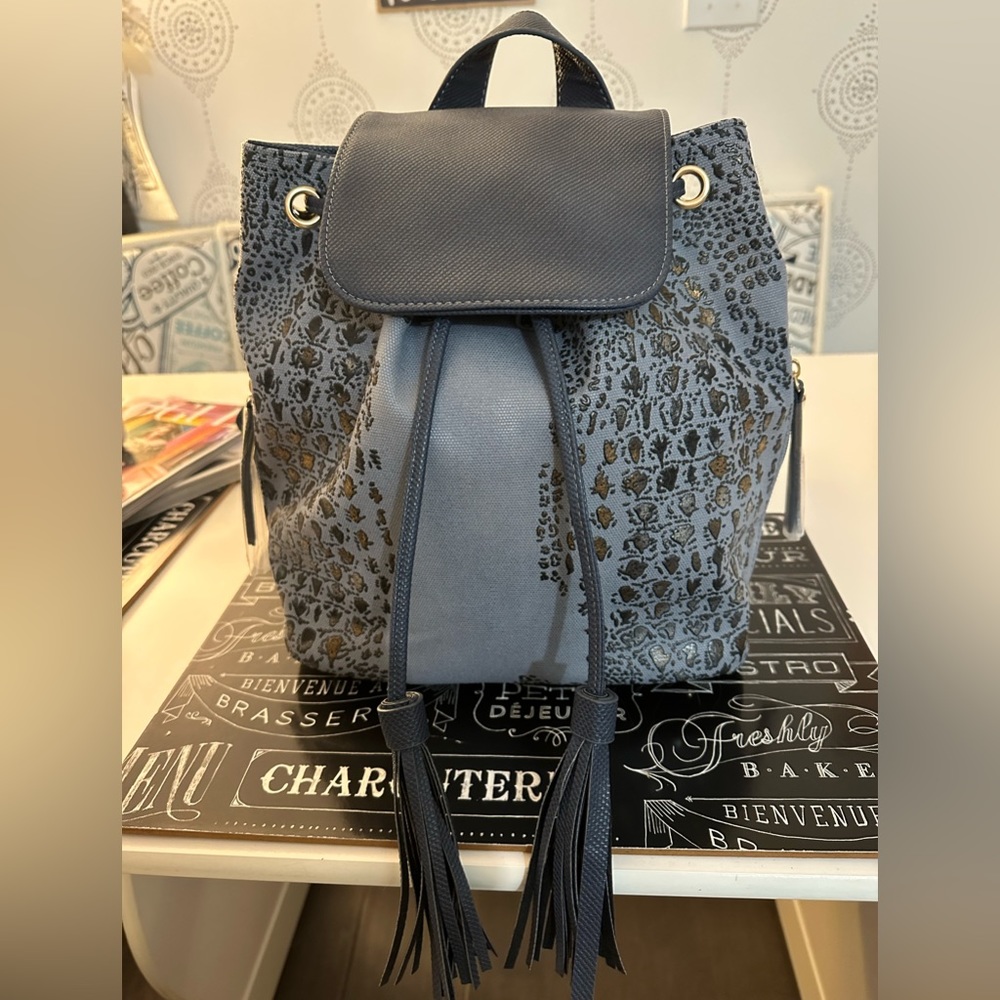 NWOT Karla Hanson RFID Travel Backpack